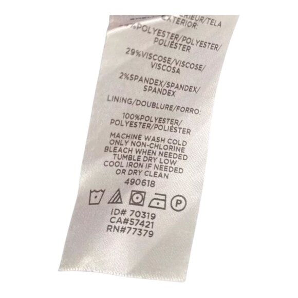 Jodifl Large V-Neck Fuchsia Tunic T-Shirt Dress Short Sleeve Knit Mini Casual - Picture 6 of 6